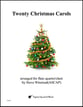 Twenty Christmas Carols Flute Quartet cover